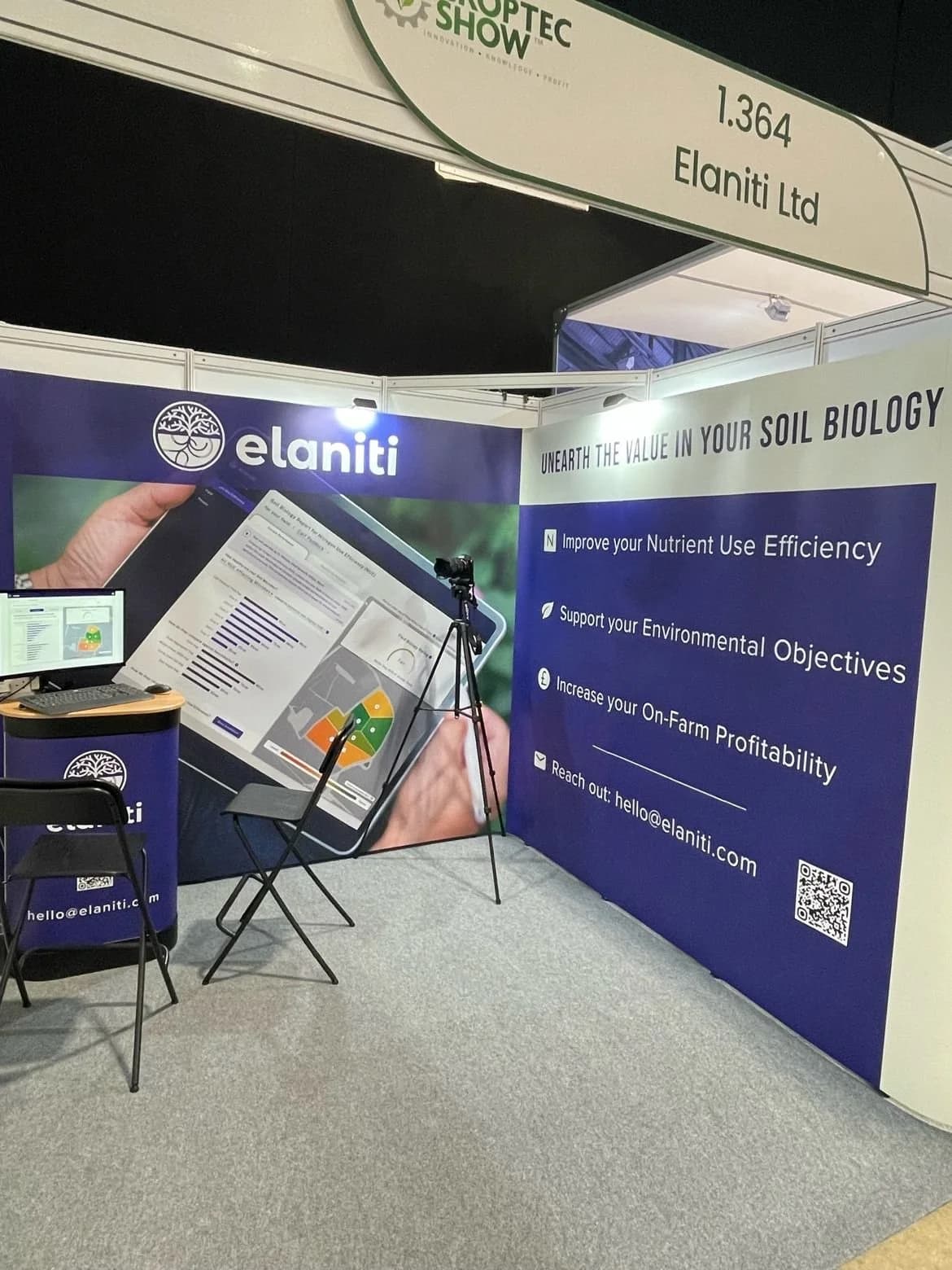 CropTec at the home of Agriculture